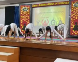 International Yoga day celebration year 24-25